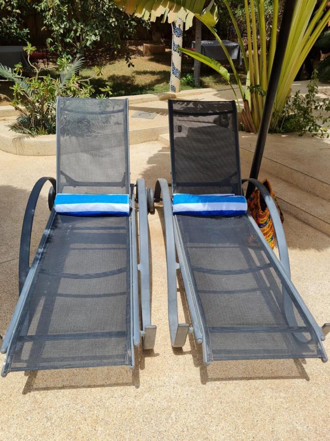 Le Souimanga Bleu Saly Bed & Breakfast Dış mekan fotoğraf